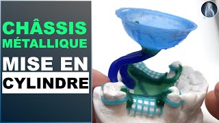 Positionner les tiges de coulée  Guide complet pour la mise en cylindre d’un châssis métallique 🦷✨ [upl. by Subocaj421]