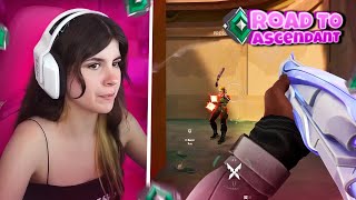 ME DONAN DINERO FALSO D Road to Ascendant 24 VALORANT en Español ♡ abby [upl. by Nitsua]