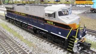 Lionel Norfolk Southern Heritage ES44AC [upl. by Orofselet]