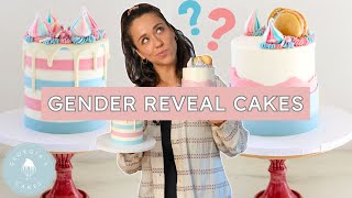 Mini Gender Reveal CakesPlus A SPECIAL ANNOUNCEMENT  Georgias Cakes [upl. by Callida]