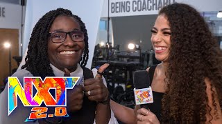 Tamyra MensahStock was the loudest one in the room WWE Digital Exclusive Nov 16 2021 [upl. by Litton84]