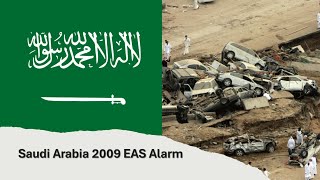 EAS Alarm YouTube Saudi Arabia 2009 EAS Alarm Floods [upl. by Ahsilram]