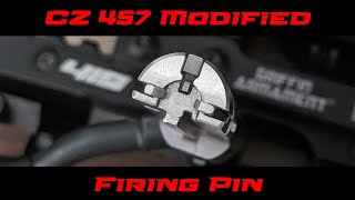 CZ 457 Bolt Upgrades and Modified Firing Pin [upl. by Susi]