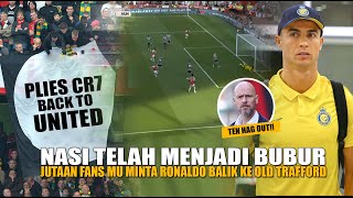 Pecah Namanya Menggema di Inggris Fans MU ingin Ronaldo Balik ke Old Trafford Buntut di Kadali ETH [upl. by Tellford]