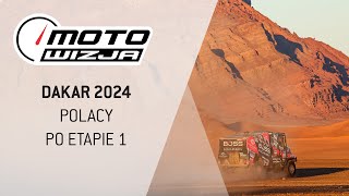 Rajd Dakar 2024  Polacy w Arabii Saudyjskiej raport po pierwszym etapie [upl. by Alby]