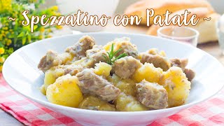 Spezzatino con Patate Morbido e Cremoso  Ricetta Facile Secondo con Contorno  55Winston55 [upl. by Rebel]