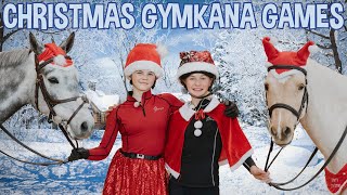 CHRISTMAS GYMKANA PONY GAMES HARLOWS VLOGMAS [upl. by Uziel]