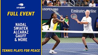 NadalSwiatek vs McEnroeGauff amp More  Tennis Plays for Peace Full Event  2022 US Open [upl. by Halueb122]