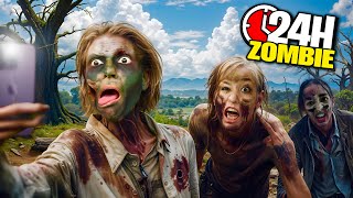 VIRAMOS UM ZOMBIE POR 24 HORAS Trolagem [upl. by Shanan]