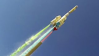 Water Rocket with Boosters  Axion G2 [upl. by Jaime]