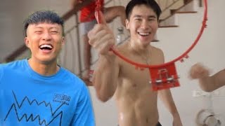 SLAM DUNK CONTEST 2021  火爆灌篮  轻功水上漂之凌空隔山打牛） 全国争霸赛 VLOG21 [upl. by Starla514]