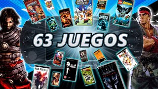 63 Juegos de PSP Que Debiste Jugar PlayStation Portable [upl. by Inahpets]