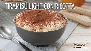 Tiramisù light con ricotta  Tiramisuit [upl. by Chrystal]