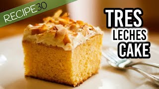 Tres Leches Cake Simple Recipe [upl. by Latt]