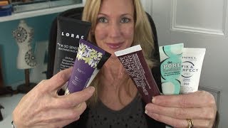 Testing Makeup Primers  For Mature Skin [upl. by Kanter]