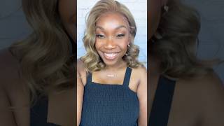 Sensationnel Bare Lace Synthetic Glueless Lace Front Wig 13X6 UNIT 12 Caramel BLONDE shorts wigs [upl. by Neneek]