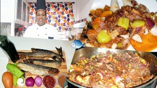 COMO HACER ARENQUE GUISADO DOMINICANO 🐟 RECETA DE ARENQUE [upl. by Phillipp]