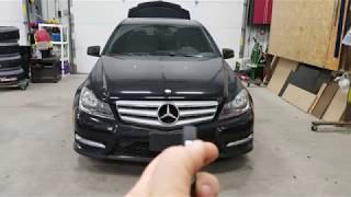 Viper 4706V Remote Start On 2012 Mercedes Benz C300 [upl. by Olrac]