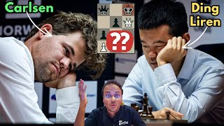 From equal position to stunning checkmate in 2 moves  Carlsen vs Ding Liren  Norway Chess 2024 [upl. by Eillat]