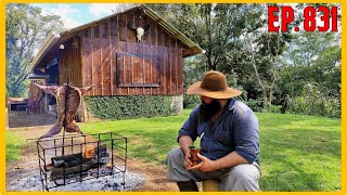 cabrito inteiro assado no fogo de chão [upl. by Sofer]