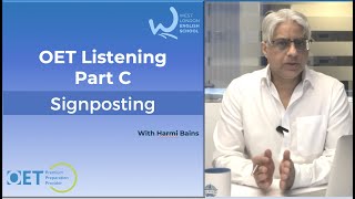 OET Listening Part C Signposting [upl. by Orlanta413]