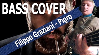 Filippo Ivan Graziani  Pigro Bass Cover [upl. by Siderf342]