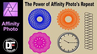 Affinity Photo tutorial showing the power of “Repeat” [upl. by Perrie]