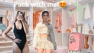 Pack Vacation Outfits With Me From SHEIN [upl. by Notgnirrab]