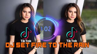 DJ Set Fire To The Rain x cepak jeder Tik Tok Remix Terbaru 2021 [upl. by Nitz]