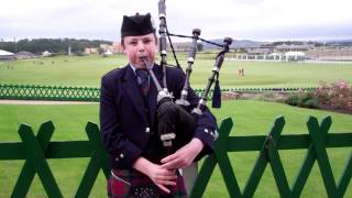 Scottish Piper Old Course St Andrews Fife Scotland [upl. by Corb]