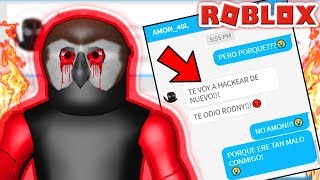 AMON40L ME HABLA EN ROBLOX 😰 mira lo que me dijo [upl. by Aihtebat]