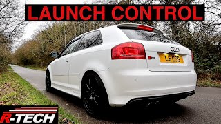 STAGE 2 RTECH AUDI S3 8P LAUNCH CONTROL 060 DRAGGY [upl. by Micah]