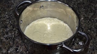 Cómo hacer salsa bechamel para croquetas [upl. by Enattirb]