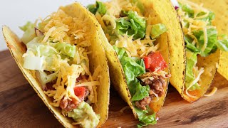 THE BEST Ground Beef Tacos Recipe [upl. by Beryl]