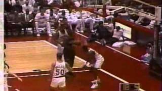 02221994 Rockets vs Nuggets  Hakeem vs Mutombo [upl. by Jair]