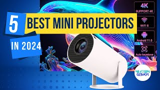 Best Mini Projectors for 2023 amp 2024 Top 5 Picks [upl. by Ruperta514]