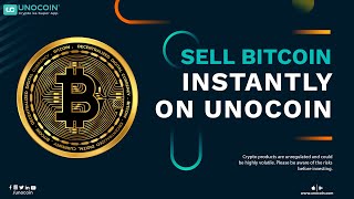 The fastest way to Sell Bitcoin and CryptoUse Unocoins Instant Sell feature [upl. by Pirzada]