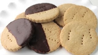 How To Make 3ingredient Shortbread Cookies  Simply Bakings [upl. by Elisa]