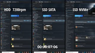 Rendimiento HDD Vs SSD SATA Vs SSD NVMe y otras diferencias [upl. by Assila864]