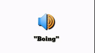 Boing Sound Effect [upl. by Carmine960]