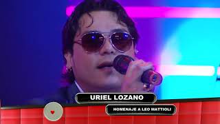 Uriel Lozano en Homenaje a Leo Mattioli vivo en Pasión de Sábado 6 8 2016 [upl. by Ahk938]