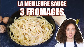 Sauce aux 3 fromages italienne  astuce pâtes [upl. by Akimat]