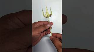 Money Trishul Making With Currency Note  Mahadev Trishul  Sawan Started [upl. by Sug]