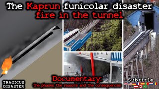 The disaster of the Kaprun 2 funicular  fire in the tunnel n8 TD kaprundisaster disaster fire [upl. by Iaw]