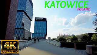 4K Katowice Polska życie uliczne [upl. by Carol323]