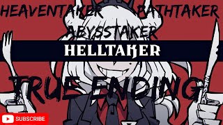 Helltaker  Heaventaker Pathtaker Abysstaker achievement and true ending [upl. by Maggy]