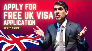 How to Easily get Waivers for UK Application Fees  Apply to UK Immigration for FREE  UK Fee Waiver [upl. by Stearn]