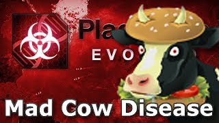 Plague Inc Official Scenarios  Mad Cow Disease Mega Brutal [upl. by Nylrahc822]