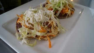 Nutritivas tostadas de Pollo [upl. by Paley504]