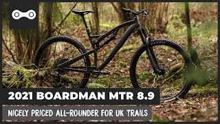 First Look 2021 Boardman MTR 89  A nicely priced allrounder for UK trails [upl. by Geri]